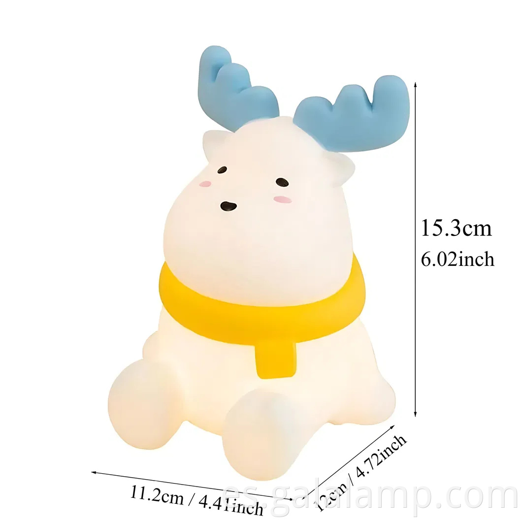 Pequeña luz nocturna de aplausos - lámpara de escritorio LED para niños